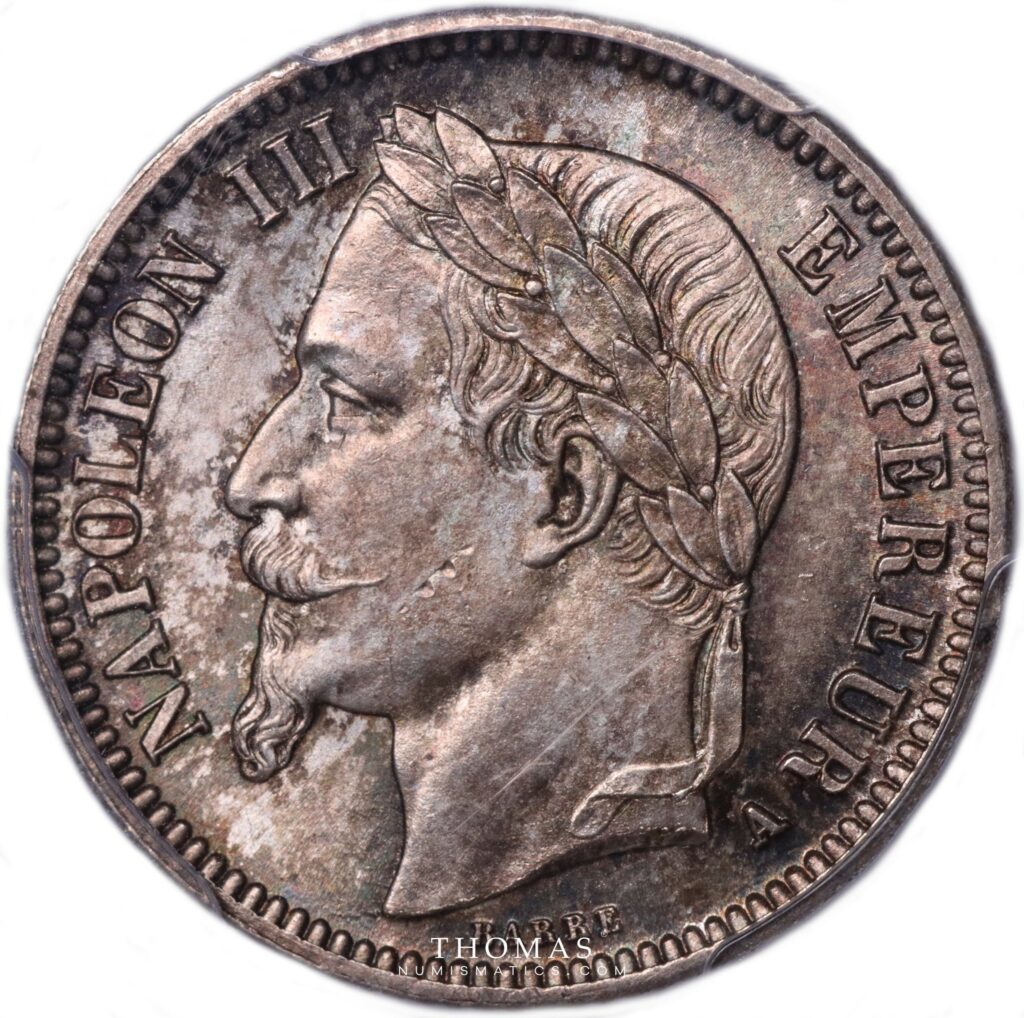 1-franc-napoleon-ms-65-avers-monnaie FDC